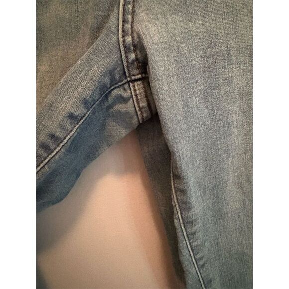 Simply Vera Vera Wang Women's High Rise Skinny Jeans Blue Plus Size 14 - Picture 4 of 9